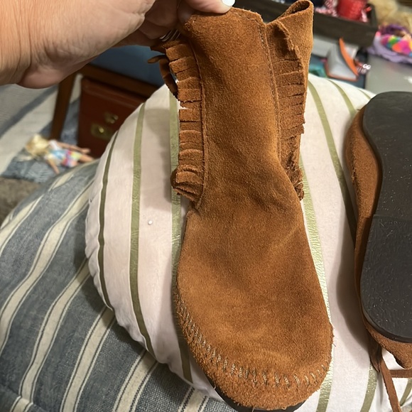 Tie ankle boots - Picture 5 of 6